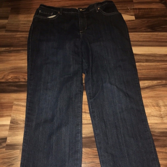Gloria Vanderbilt Amanda Stretch Jeans Size 12 - Picture 1 of 7